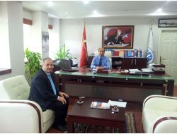 Başkan Özgandan Adana Defterdarı Utkucuya Ziyaret