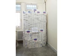 Tireboluda 6 Bin 480 Paket Gümrük Kaçağı Sigara