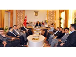 Birsiad Üyesi İş Adamları İnegöl Belediye Başkanı Aktaşı Ziyaret Etti