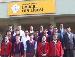 Tubitak, Cizre Fen Lisesi’nin 7 Projelerinden 4’ünü Kabul Etti