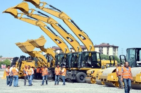 Ankara Büyükşehir’in makine parkı daha da güçlendi