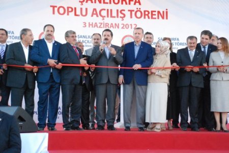 Başbakan Erdoğan, Şanlıurfa’da 750 Milyonluk Yatırımın Açılışını Yaptı