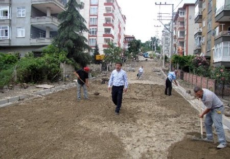 Belediye Başkanı Arpacıoğlu, çalışmaları yerinde inceledi
