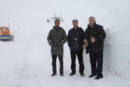 Bitlis'te Karla Mücadele İl Özel İdare Yetililerini Çileden Çıkardı