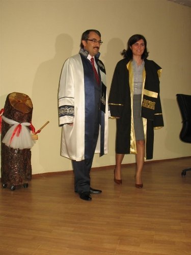 Bozok Üniversitesi'nden mezun olan ilk doktor için tören düzenlendi