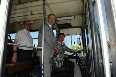 Bursa Büyükşehir Belediyesi, Tatkavaklı'ya otobüs hediye etti