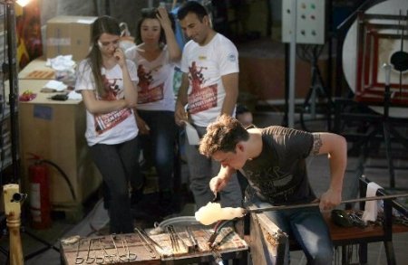 Cam Festivali’nin gözdesi cam heykeller oldu