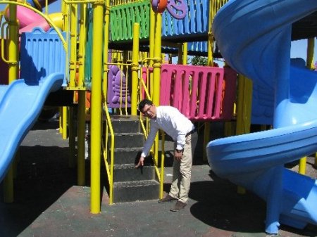 Çocuk parklarında güvenliğe dikkat