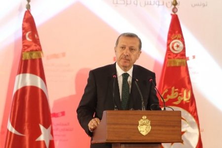 Erdoğan, Tunuslu mevkidaşıyla ortak basın toplantısı düzenledi
