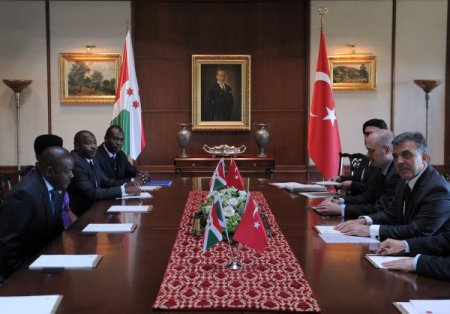 Gül, Burundi Devlet Başkanı Nkurunziza İle Görüştü