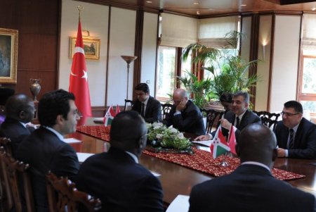 Gül, Burundi Devlet Başkanı Nkurunziza İle Görüştü