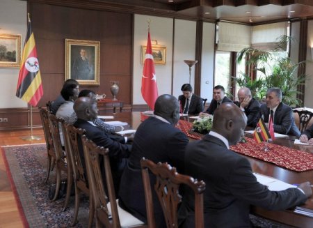 Gül, Uganda Cumhurbaşkanı Museveni İle Görüştü