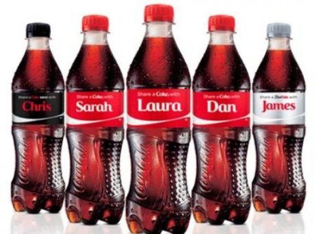 Muhammed ismi Coca-Cola şişelerinde yok