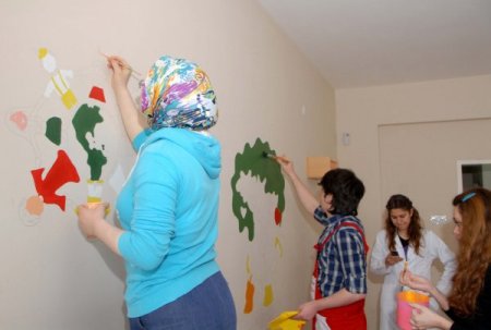 Nasrettin Hoca İle Keloğlan'ın Resimleri Okul Duvarlarını Süsleyecek