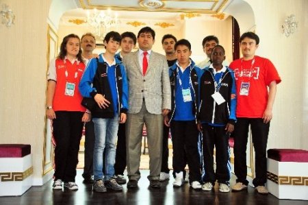 Olimpiyat çocukları Antalya’da büyük ilgiyle karşılandı