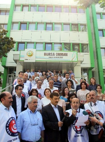 Ormancıların mesai tepkisi