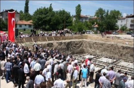 Suluova Yatılı Erkek Kur'an Kursu'nun Temeli Atıldı