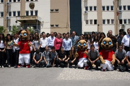 TFF, Antalya'daki liselerde FIFA U20 Dünya Kupası tanıtımı yaptı