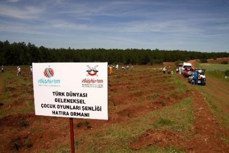 Türk Dünyası’nın çocukları ‘Kardeşlik Ormanı’ kurdu