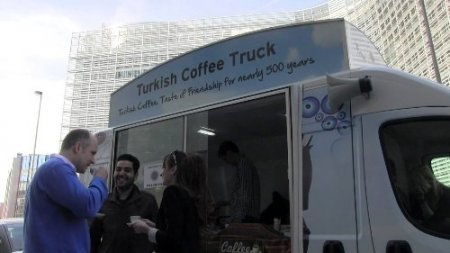 ‘Türk Kahvesi’ Avrupa’nın kalbi Brüksel’de