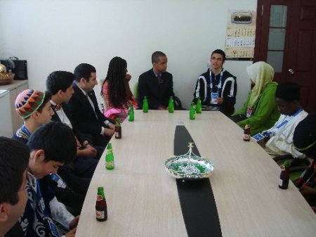 Türkçe Olimpiyatları'na katılan öğrenciler, Beypazarı'nda