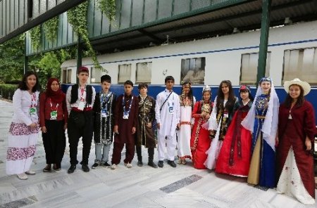 Türkçenin çocuklarından TCDD'ye ziyaret