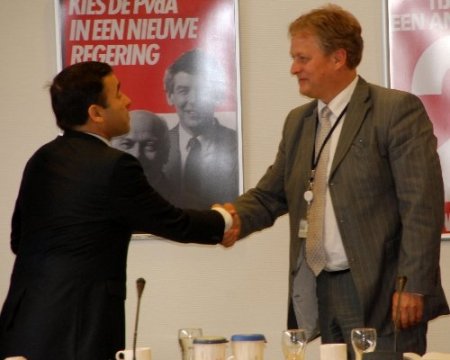 TUSKON Başkanı Rızanur Meral Hollanda Meclisi'nde