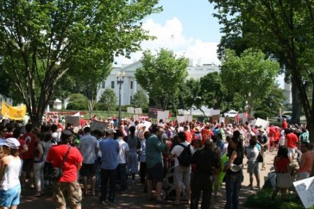 Washington'da 'Gezi Parkı' protestosu
