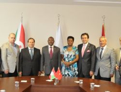 Burundi Cumhurbaşkanı Pierre Nkurunziza, Fatih Üniversitesini Ziyaret Etti