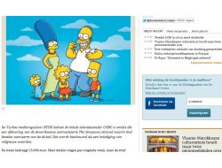 Rtükün The Simpsons Cezası Belçika Medyasında