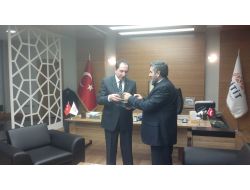 Arap Dili Anabilim Dalı Öğretim Görevlilerinden Rektör Alkana Ziyaret