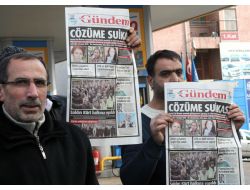 Bdpliler Paris Cinayetlerini Protesto Etti