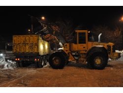 Ağrıda Kar Temizleme Çalışmaları Gece-gündüz Sürüyor