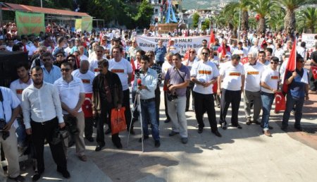 Alanya ‘il’ Olsun Mitingi