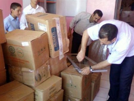 Güngören Belediyesi, Çermik'in Gürüz Köyüne Kütüphane Kurdu