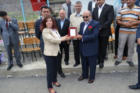 İskilip Sanayi Sitesi'ne Kurulan Güvenlik Noktası Dualarla Açıldı