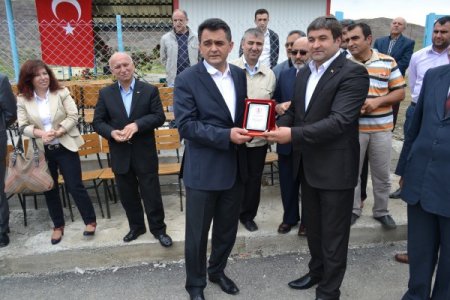 İskilip Sanayi Sitesi'ne Kurulan Güvenlik Noktası Dualarla Açıldı