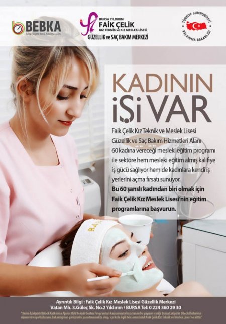 Liseli Kızlardan Kırsaldaki Kadınlara Güzellik Ve Saç Bakımı Kursu
