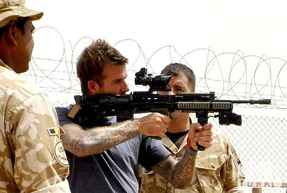 Beckham Afganistana transfer oldu!