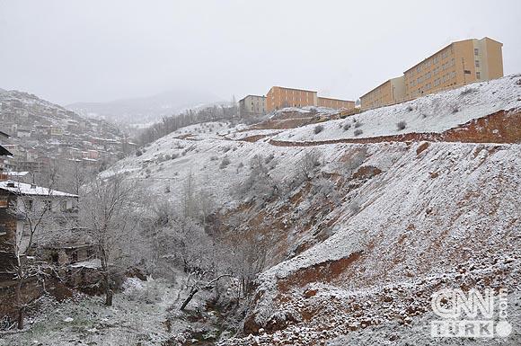 Bahar karı yurtta ulaşımı aksatıyor! 5