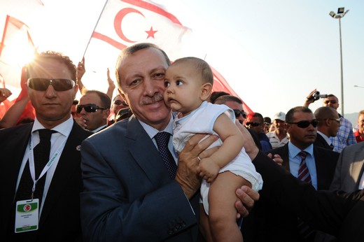 Başbakan Erdoğana Sevgi Gösterisi