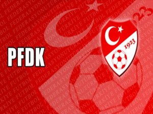 PFDK ceza yağdırdı