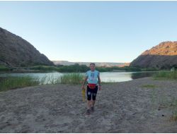 Güney Afrika Kalahari Çölündeki Ultra Maraton’u Bakiye Duran Kazandı