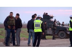 Suruç-kobani Sınırını Polis Karadan, Asker Havadan Denetliyor
