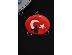 Deniz Ve Çakıl Taşları, Ev Hanımı Özlem Erenin Elinde Sanata Dönüşüyor