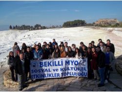 Bekilli Meslek Yüksekokulu Öğrencileri Pamukkale Ve Laodikya’yı Gezdi