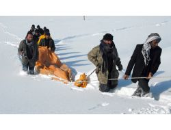 Berivan, Brandayla Kar Üstünde 9 Kilometre Sürüklenerek Ambulansa Ulaştı