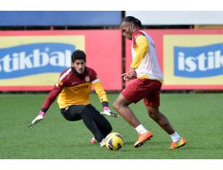 Galatasaray, Akhisar Belediyespor Maçı Hazırlıklarını Sürdürdü