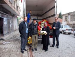Besnili Hayırsever İşadamlarından Muhtaç Ailelere Gıda Paketi