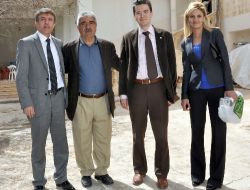 Devlet Hastanesi Başhekimi Arıkandan, Yezidi Köyü Muhtarına Ziyaret